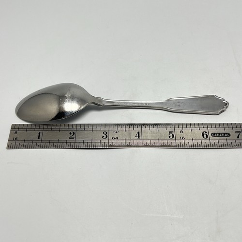 Stanley Roberts Stainless Norcrest Brentwood Soup Spoon Burnished Tip 7Pc Set - Picture 9 of 10