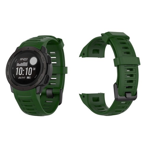 Watch Strap For Garmin Instinct Band Silicone Replace Band Wristband 22MM - Picture 24 of 29