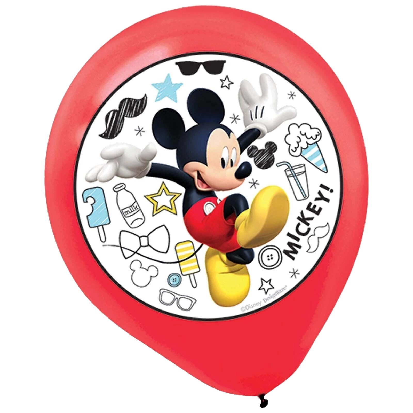 Mickey Mouse Oval Party Balloons