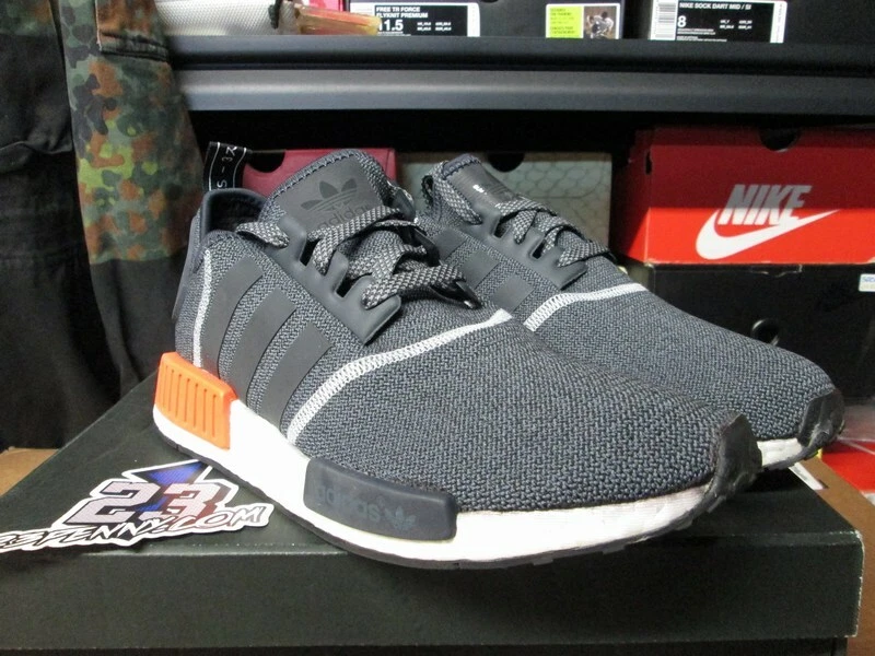 SALE ADIDAS NMD R1 RUNNER S31510 WOOL GREY INFRARED SZ 9 MENS NMD