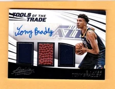 TONY BRADLEY RC 2017-2018 ABSOLUTE MEMORABILIA TOT PATCH/BALL ROOKIE#27/149 