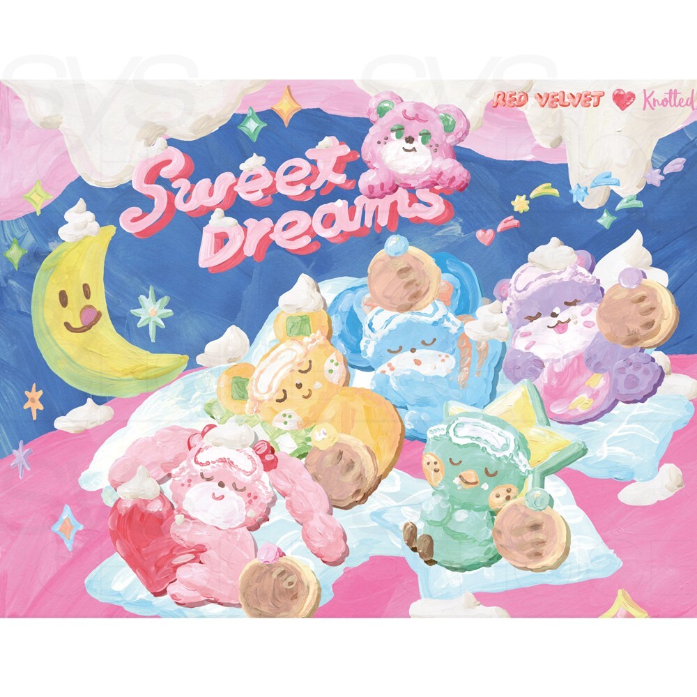 Red Velvet x Knotted Sweet Dreams POP-UP STORE MD + Tracking