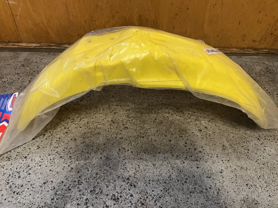 Guardabarros delantero Polisport amarillo SUZUKI RM125 RM250 RMZ250 RMZ450 8560100001 Foto 2 de 4