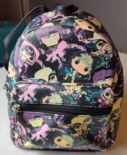 Backpack Funko Loungefly Marvel X-Men Black Light Wolverine Magneto Gambit Bag