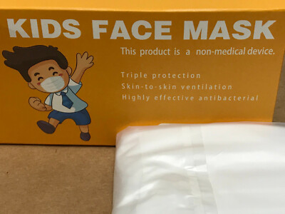 Mascherina Monouso A 3 Strati Per Bambini 50 Pezzi - Foto 5