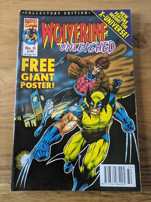Wolverine Unleashed Vol.1 # 11- 1997  - UK Printing