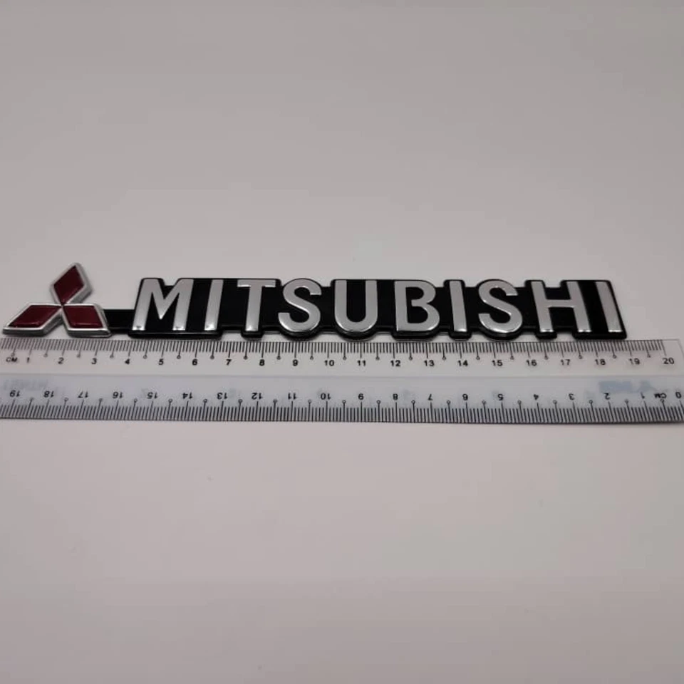 Mitsubishi JDM Pajero Rear Emblem Logo Badge MB619230 Style For 1987-2001 New - Imagen 4 de 4