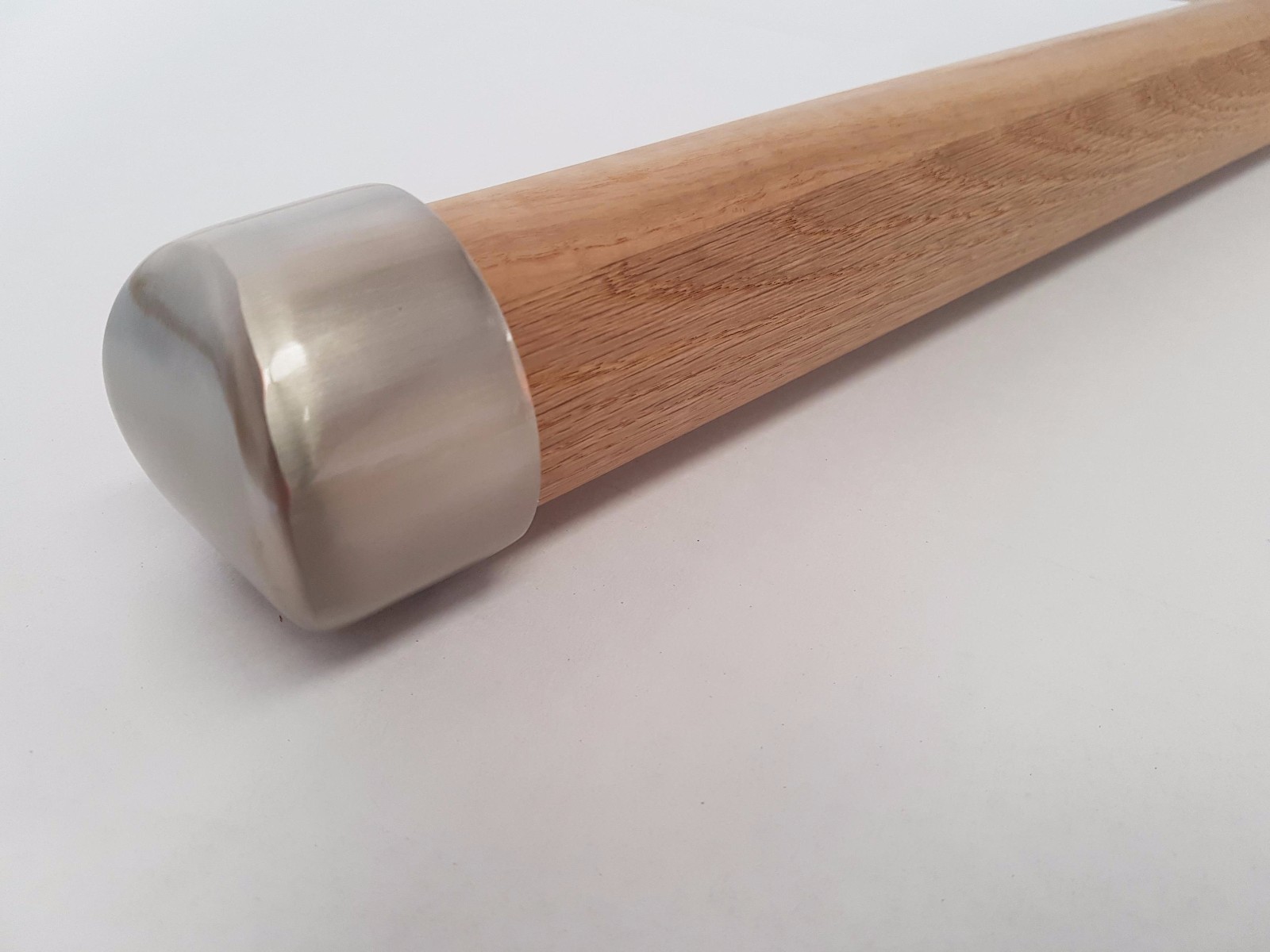 Pine Wall Mounted 54mm Diameter Mopstick Set Handrail with Brackets product image