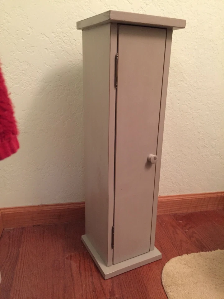 Armario de papel higiénico, armario de almacenamiento de baño Foto 2 de 4