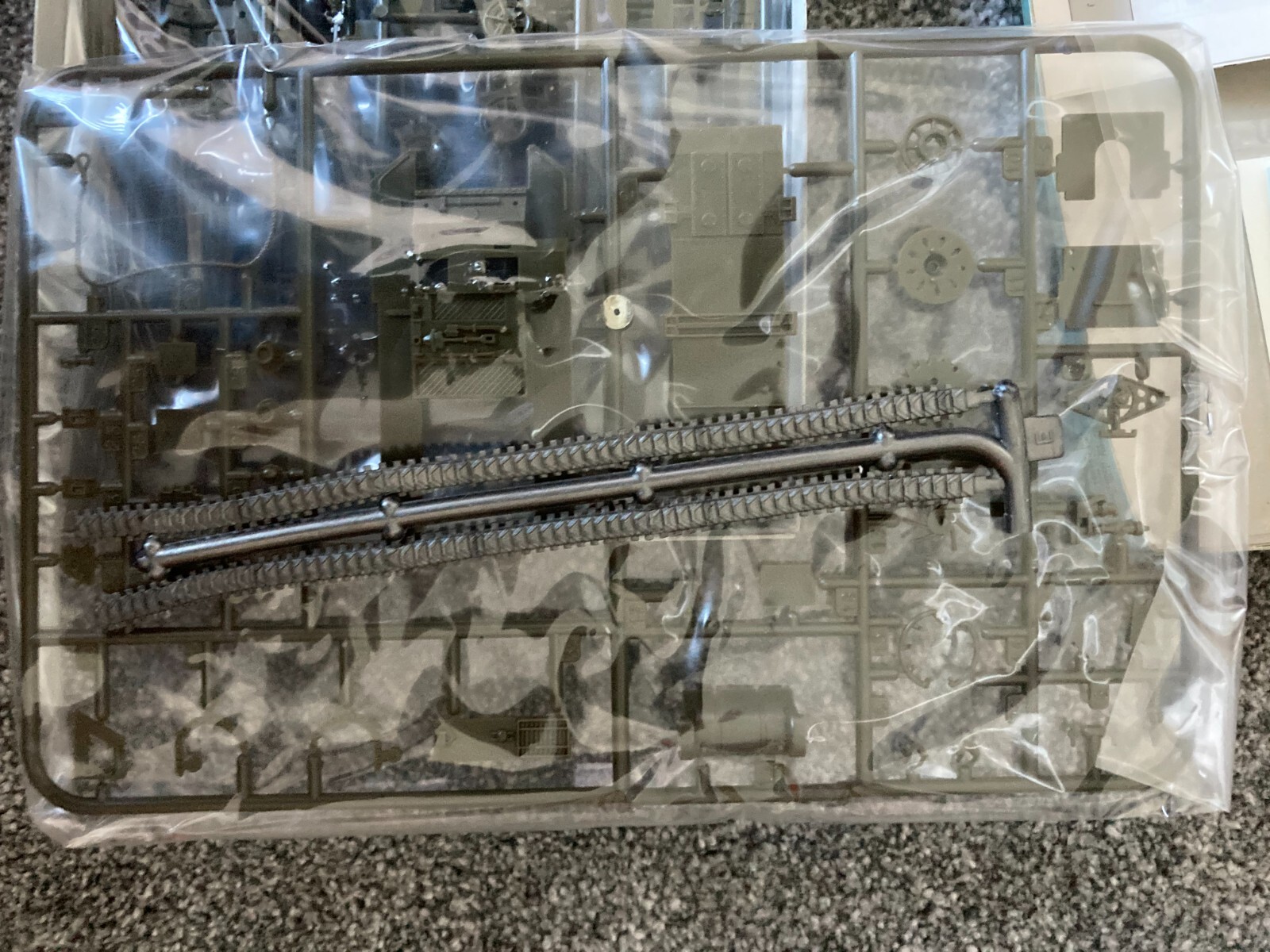 Fujimi 176 Scale Gun Motor Carriage, Willys Jeep & Motorcycle Model