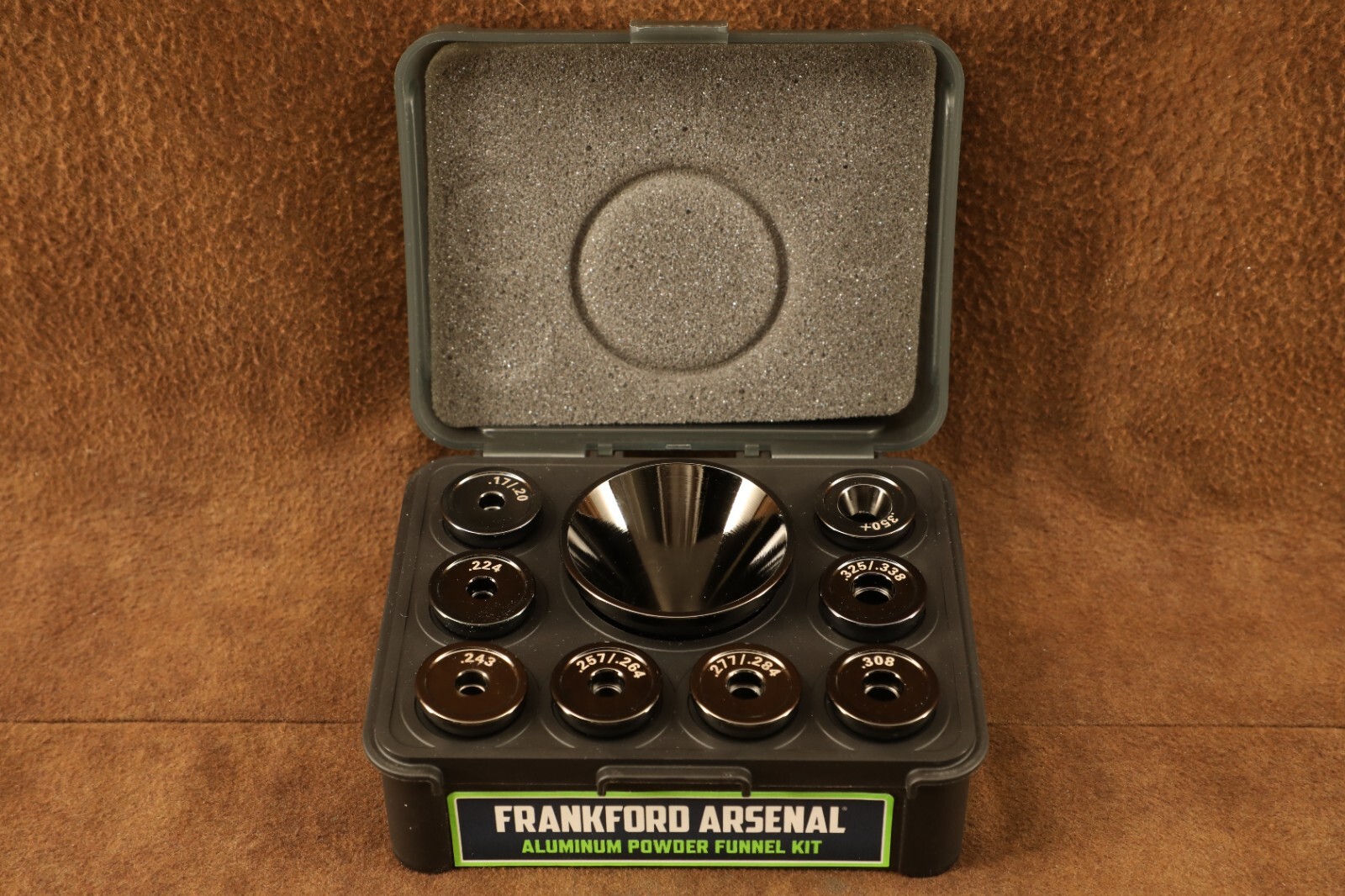 Frankford Arsenal Aluminum Powder Funnel Kit For Calibers .17 to .350