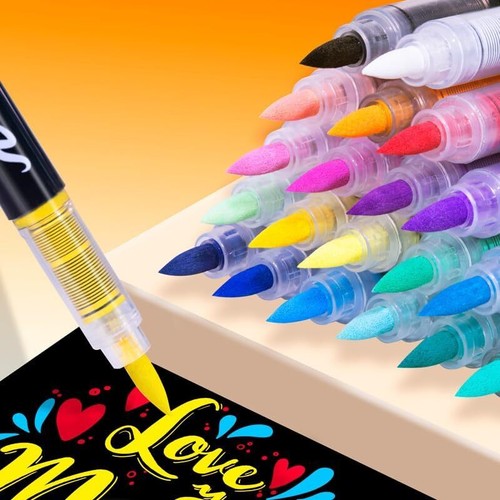 Straight Liquid Acrylic Marker Markers for Coloring Books Water-Based Valentines - Picture 54 of 56