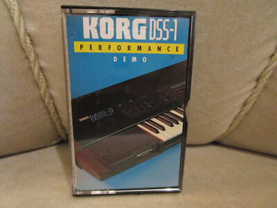 KORG DSS-1 PERFORMANCE DEMO Cassette 1987 (Mint!)
