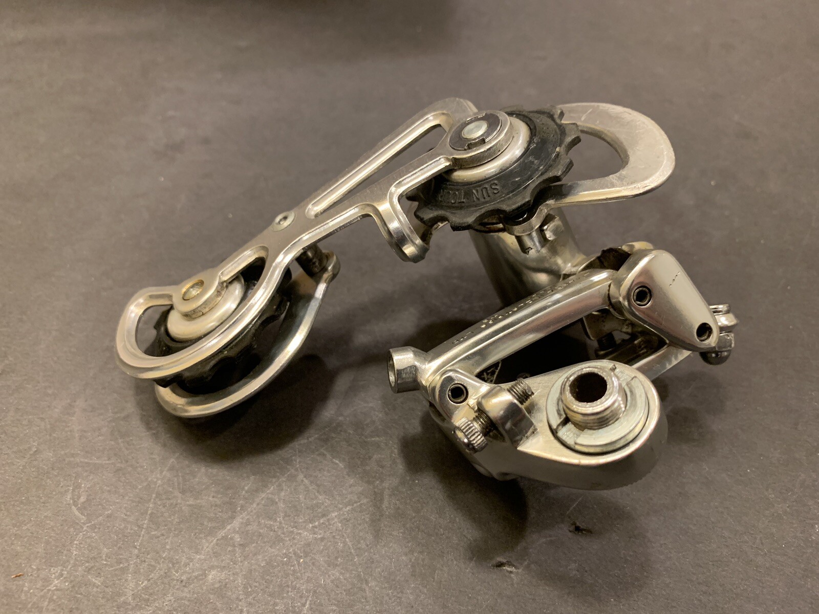 Vintage Suntour Cyclone GT Rear Derailleur Long Cage Touring Randonneur SI9