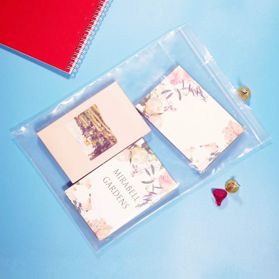 500 - 13" x 15" Durable 4 Mil Clear Zip Strong Resealable Plastic Poly Bags - Image 4 of 4