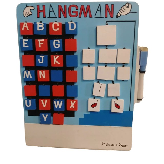 melissa and doug hangman game