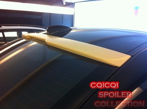 Painted in Gloss Black  A type roof spoiler for BMW E60 5-series Sedan ◎  - Picture 4 of 4