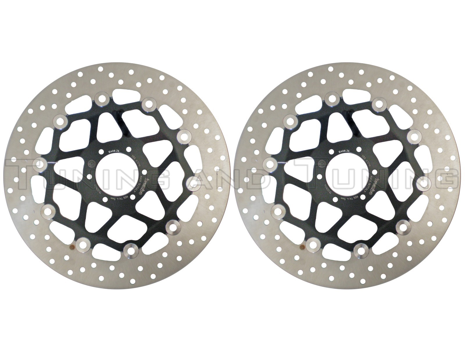 Dischi Freno Anteriori SERIE O. BREMBO PER HONDA CB F HORNET /S 600 2005 05