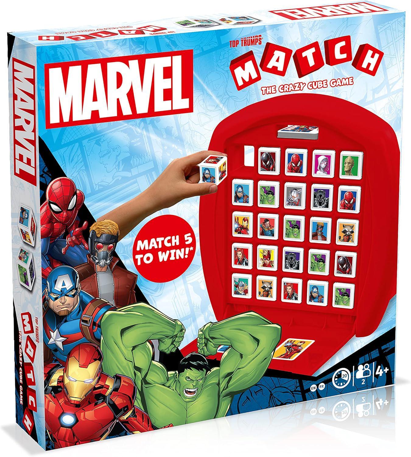 Top Trumps Match Game Marvel Heroes - Family Board Games For Kids And Adults - --image