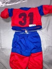Vintage Cabbage Patch Kids/Doll Clothes Red/Blue #31 Sweatsuit (479)