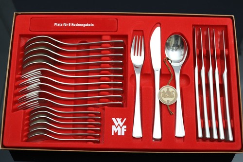 WMF, Cromargan, decoración: Rügen, cubiertos de menú (20211204) - Imagen 2 de 5