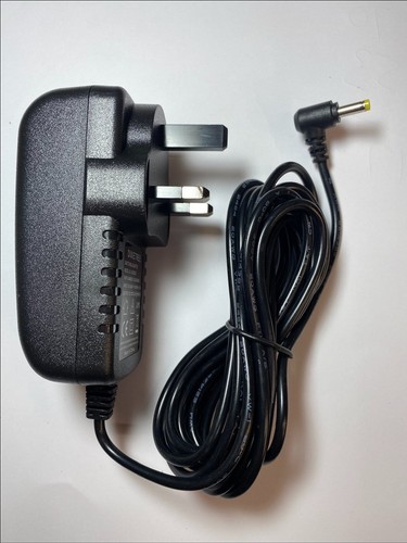 Cargador de fuente de alimentación adaptador de 12 V AC-DC para reproductor de DVD negro Polaroid PDVD-193C - Imagen 6 de 10