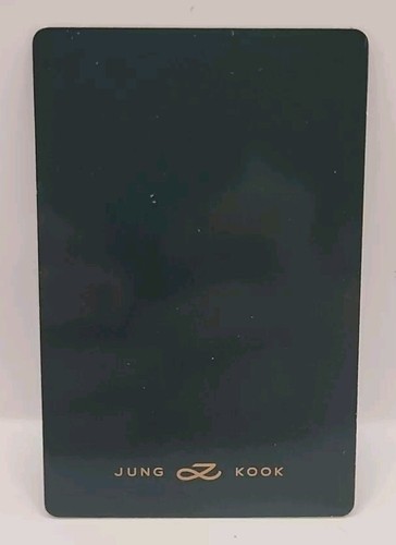 Kpop BTS Jung Kook Golden Solo Album Jk Official Photocard B - Picture 2 of 2