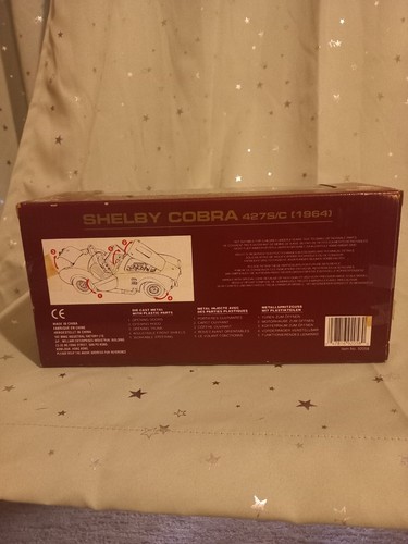 Road Legends 1:18 Die Cast Car 1964 Shelby Cobra 427S/C, Rare Color! - Picture 4 of 4