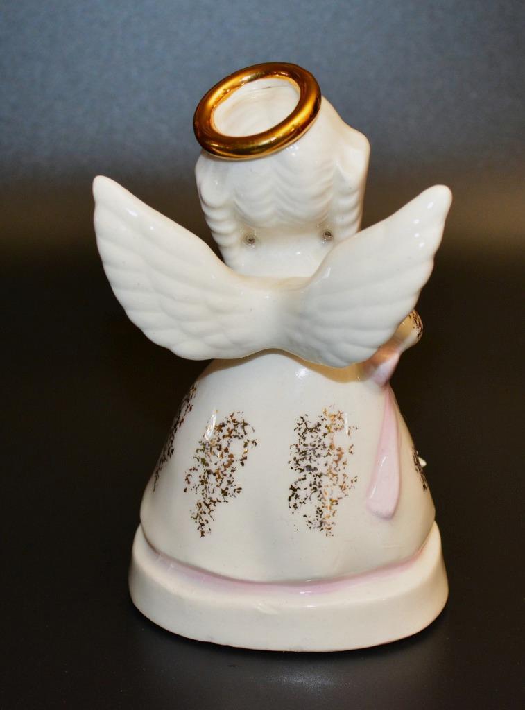 Vintage 50s NAPCO Japan Porcelain OCTOBER ANGEL with MASK 4 Vintage 50s NAPCO Japan Porcelain OCTOBER ANGEL with MASK 4
