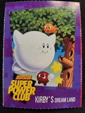 Nintendo Power Super Power Club Magazine Card #1 Kirby's Dream Land