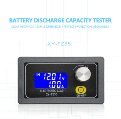 FZ35 5A 35W/FZ25 4A 25W Battery Capacity Resistor Tester Voltmeter Ammeter 