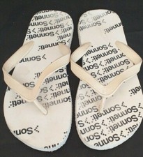 SONNETI MEN'S WHITE FLIP FOPS SIZE 40-41 BEACH HOLIDAY SUMMER