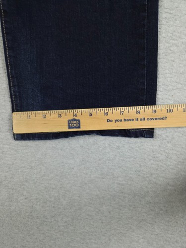 Weatherproof Vintage Jeans Mens Size 44x32 Relaxed Straight Leg Denim Blue Jeans - Picture 7 of 10