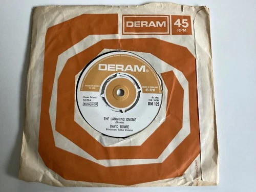 David Bowie, the laughing gnome 7” 45 VINYL SINGLE 1967 U.K 1st pressing (V