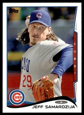 2014 Topps Jeff Samardzija Chicago Cubs #239