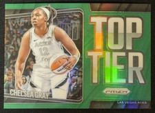 Chelsea Gray 2025 Panini WNBA Prizm Basketball Top Tier Green Prizm #9