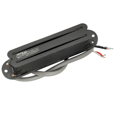 Wilkinson M-Series Ceramic Single/Dual Coil Pickups for ST Guitars, Black Rail