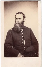 Charles Henry Tompkins CDV (Civil War MOH)