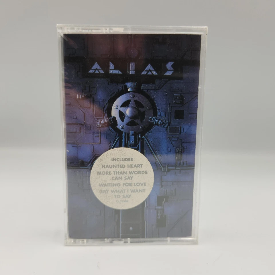 Alias Cassette Tape Self-Titled Album 1990 Rock More Than Words Haunted Heart - Image 2 of 4