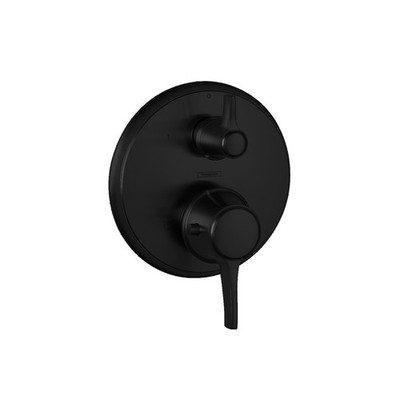 hansgrohe Ecostat Classic Handle inch Wide Thermostatic Shower Valve Trim in