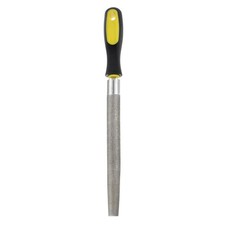 8" 80Grits Diamond Coated File Half Round Files Tools with Handle Metal Grinding