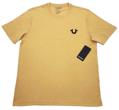 True Religion T-shirt Men's Color Yellow Size L (NEW ORIGINAL WITH