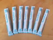 Image of New Humble Brush Adult, Medium Bristle Toothbrush, Blue Colour