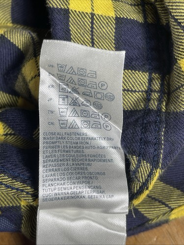 Tommy Hilfiger Herren New York Fit Button Down Hemd Gr. XXL gelb kariert Slim Fit - Bild 20 von 22