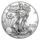 (1) 2019 US Silver Eagle Brilliant Uncirculated fresh from a sealed US Mint tube