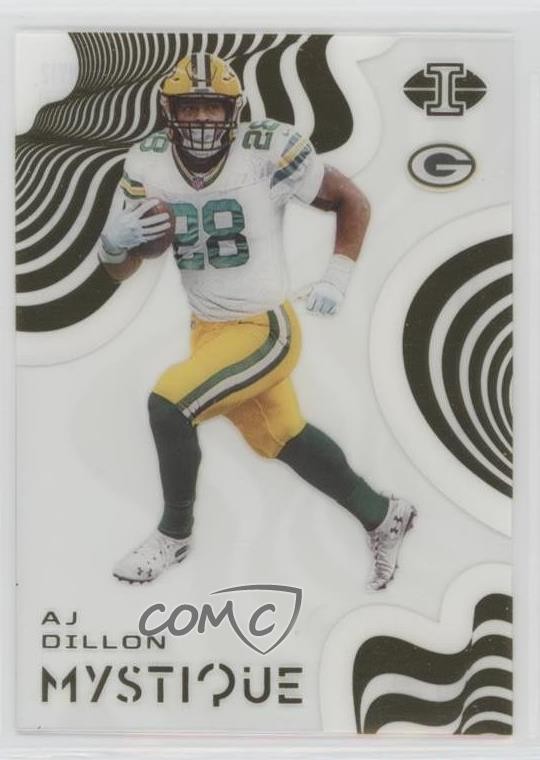 2020 Panini Illusions Mystique AJ Dillon #MY12 0pm