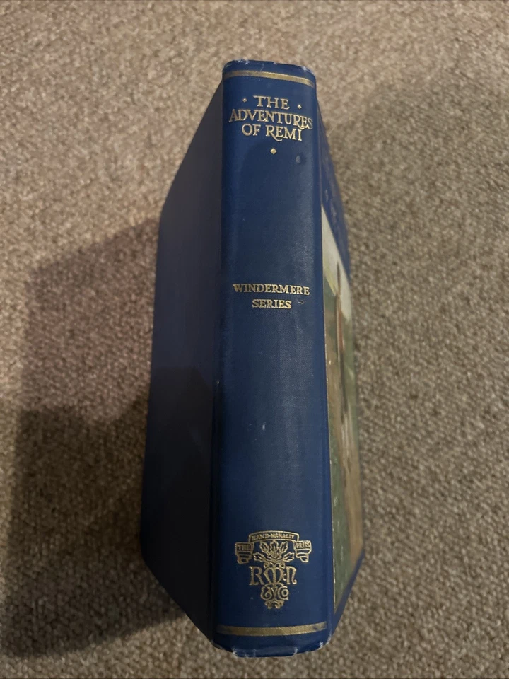 ADVENTURES OF REMI by Hector Malot/HC/1st Ed/Childrens/Fiction/Illustrarted - Image 2 of 4