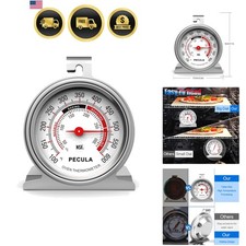Oven Thermometer 50-300 C/100-600 F, Oven Baking Chef Thermometer Instant Rea...