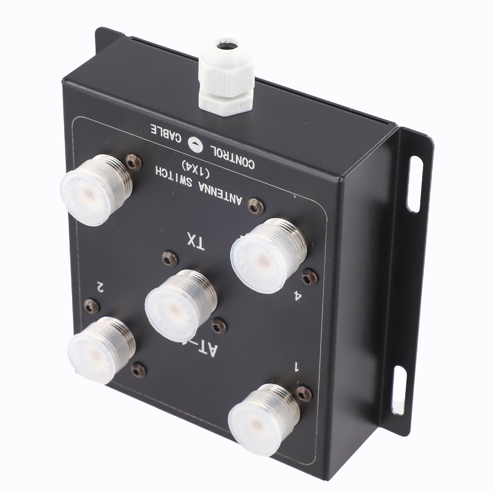 High Efficiency 4 Way Antenna Switch Remote Control for 500W PEP Radio Systems