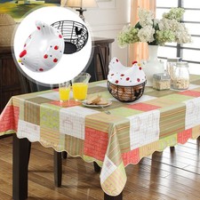 Chicken Shaped Egg Holder Storage Basket Decorative Iron Art Container